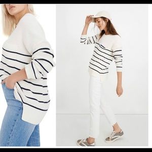 Madewell Thompson Nautical Stripe Sweater